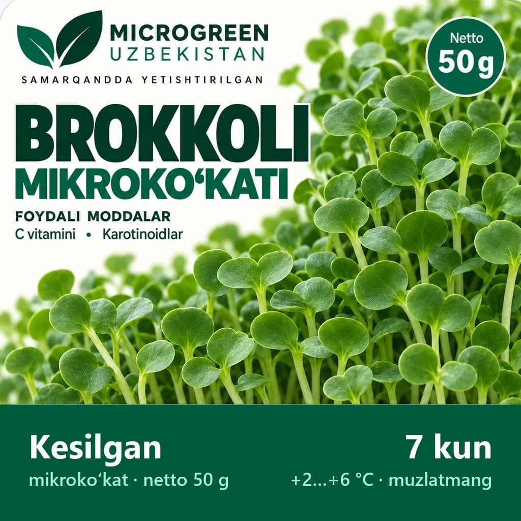 Brokkoli (kesilgan)
