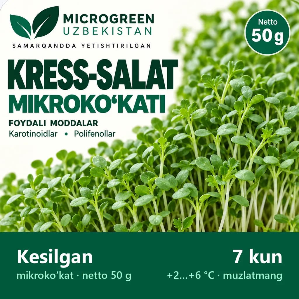 Kress-salat (kesilgan)